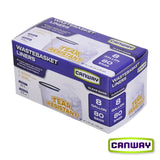 Bolsas Basura Papelero 56 x 61 cm Canway 80 un