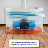 Set Mopa Cuadrada Spin con Repuesto Clynder 1 un