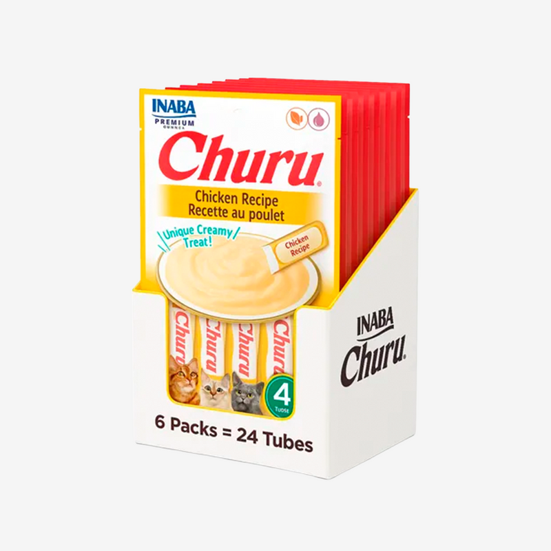 Snack Gato Pollo Churu 6 x 4 un