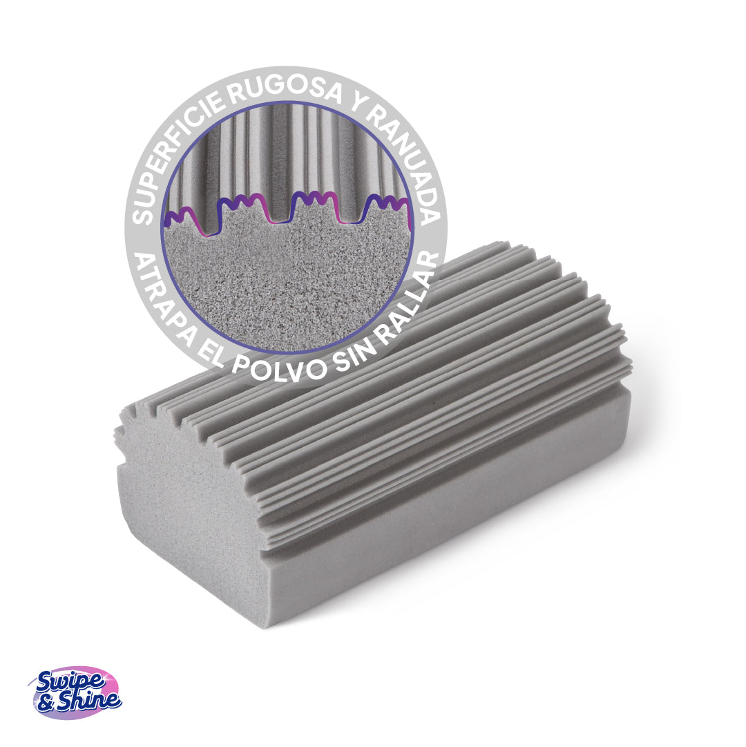 Set 4 Esponjas Tipo Plumero Swipe & Shine 1 un