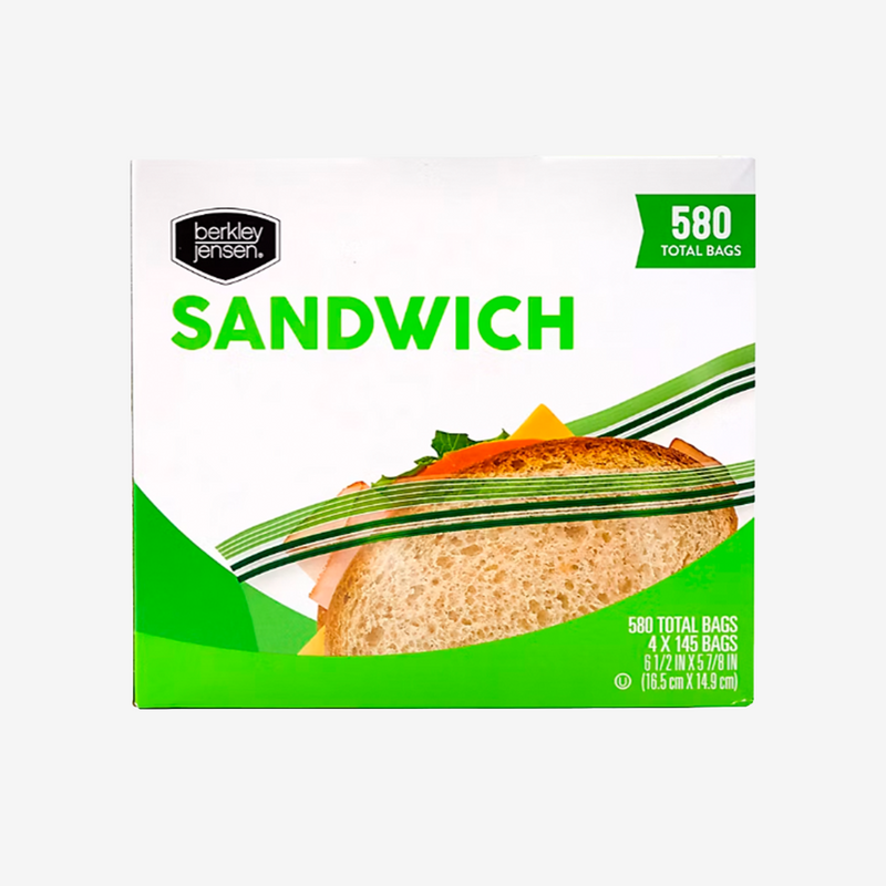 Bolsas Plásticas Sandwich Berkley Jensen 4 x 145 un