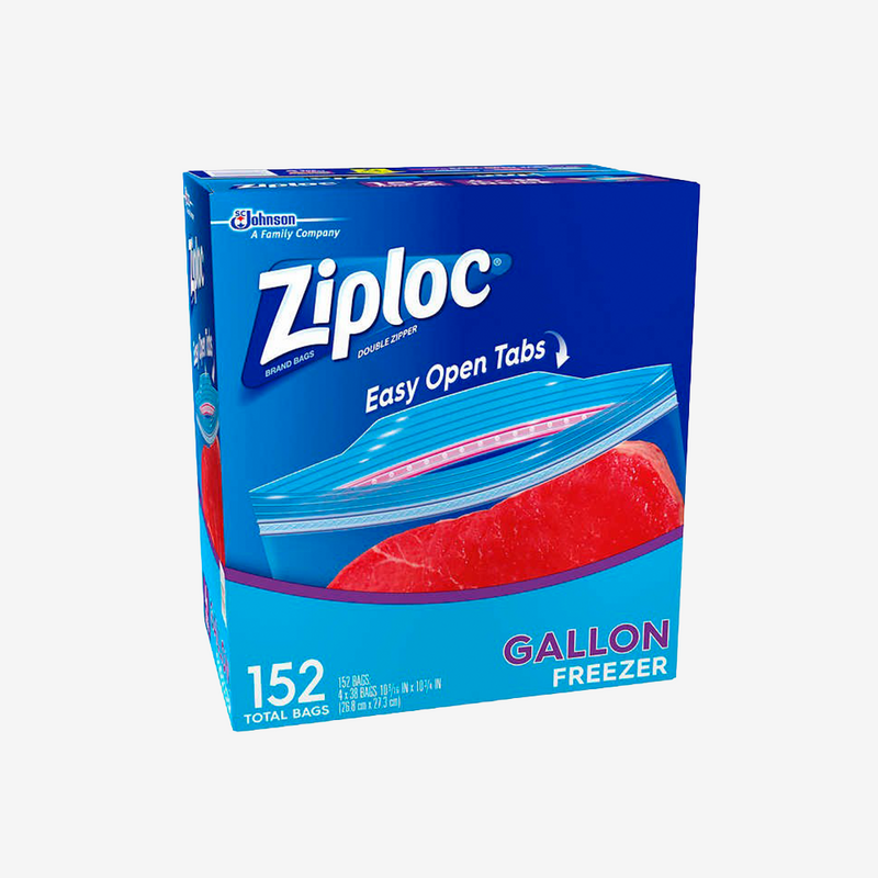 Bolsas Herméticas Freezer 27 x 27 cm Ziploc 152 un