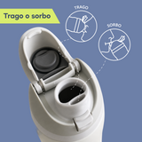 Botella Acero Inoxidable White 1000 ml Norden 1 un