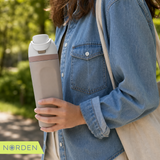 Botella Acero Inoxidable Brown 600 ml Norden 1 un
