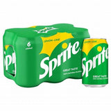 Bebidas MidCal Lata Sprite 6 un x 350 ml