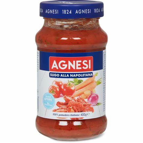 Salsa de Tomate Sugo Napoletana Agnesi 400 g