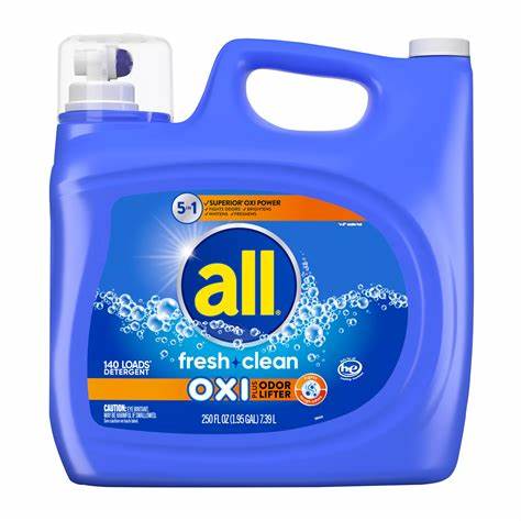 Detergente Líquido Fresh Clean Oxi Odor Lifter All 7,39 L