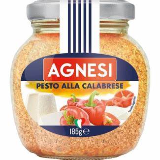 Salsa Pesto Calabrese Agnesi 185 g