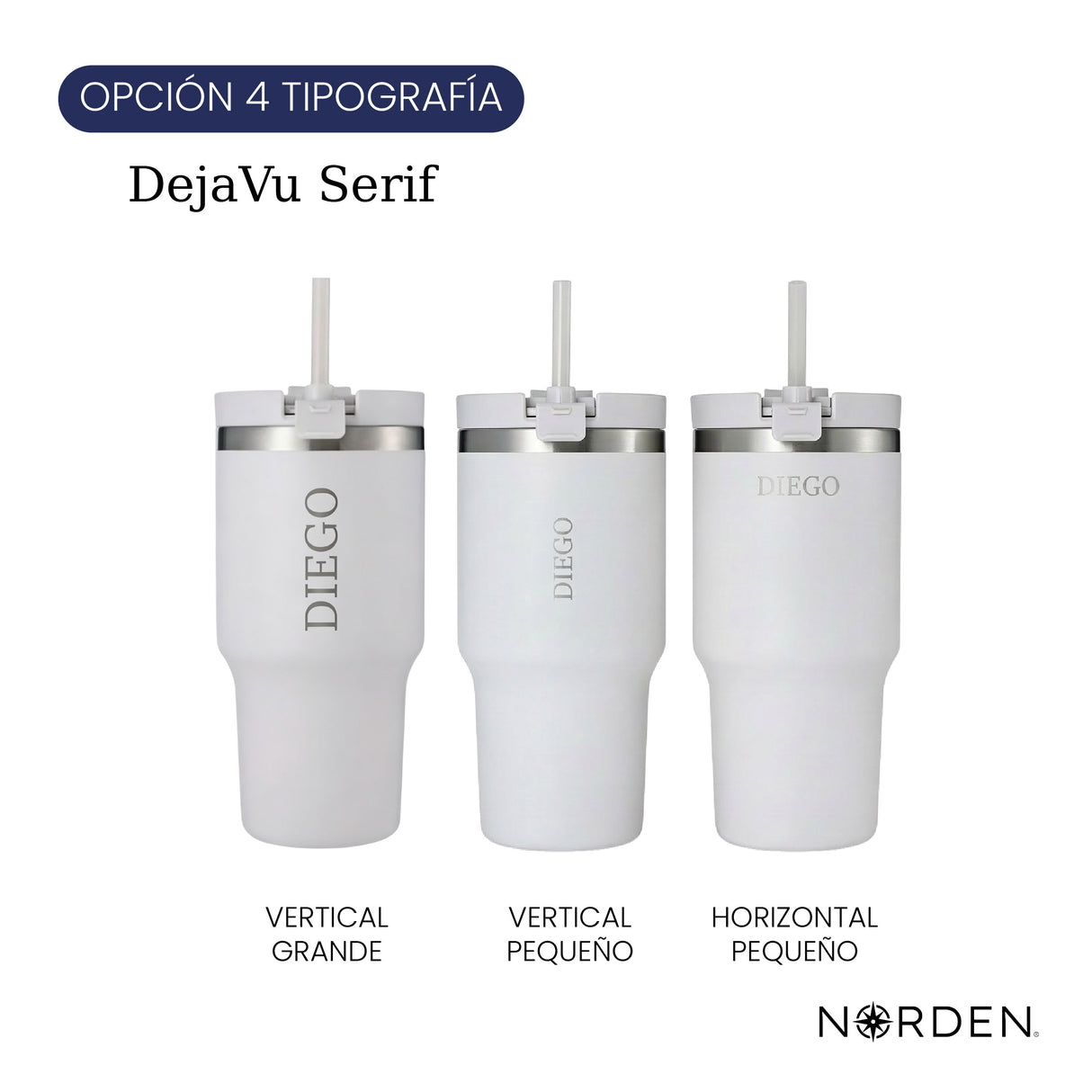 Botella Acero Inoxidable Green 600 ml Norden 1 un