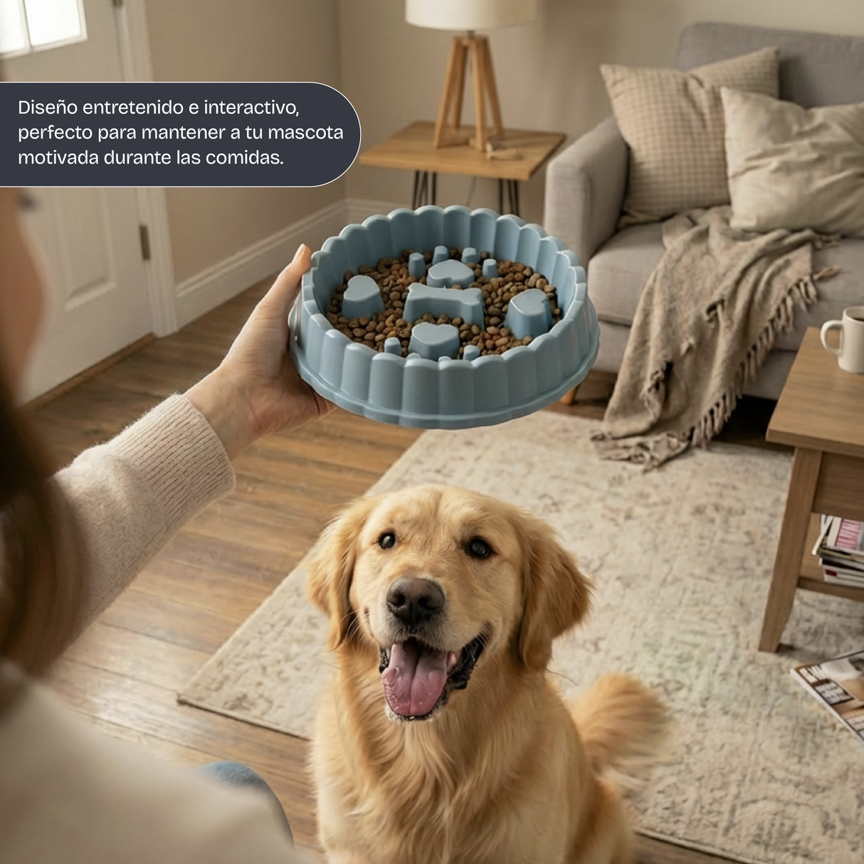 Plato Anti Ansiedad para Mascotas
