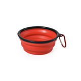Plato Comida Plegable para Mascotas 1 un