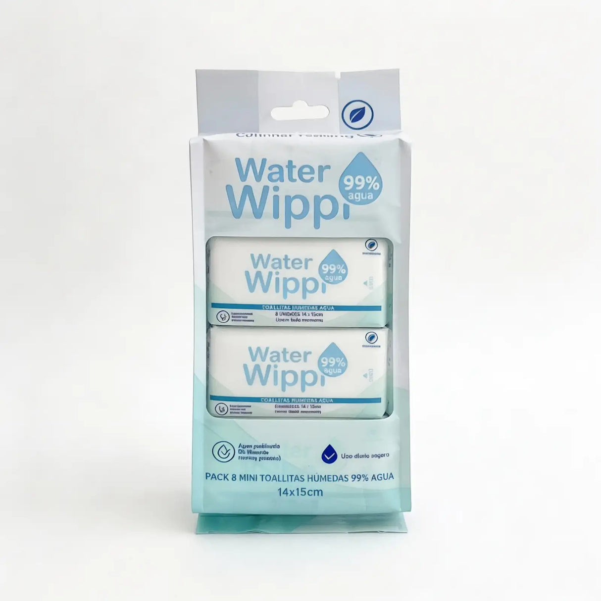 Toallitas Húmedas 99% agua Wippi 8 un
