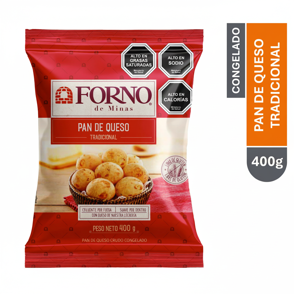 Pan de Queso Tradicional Forno de Minas 400 g