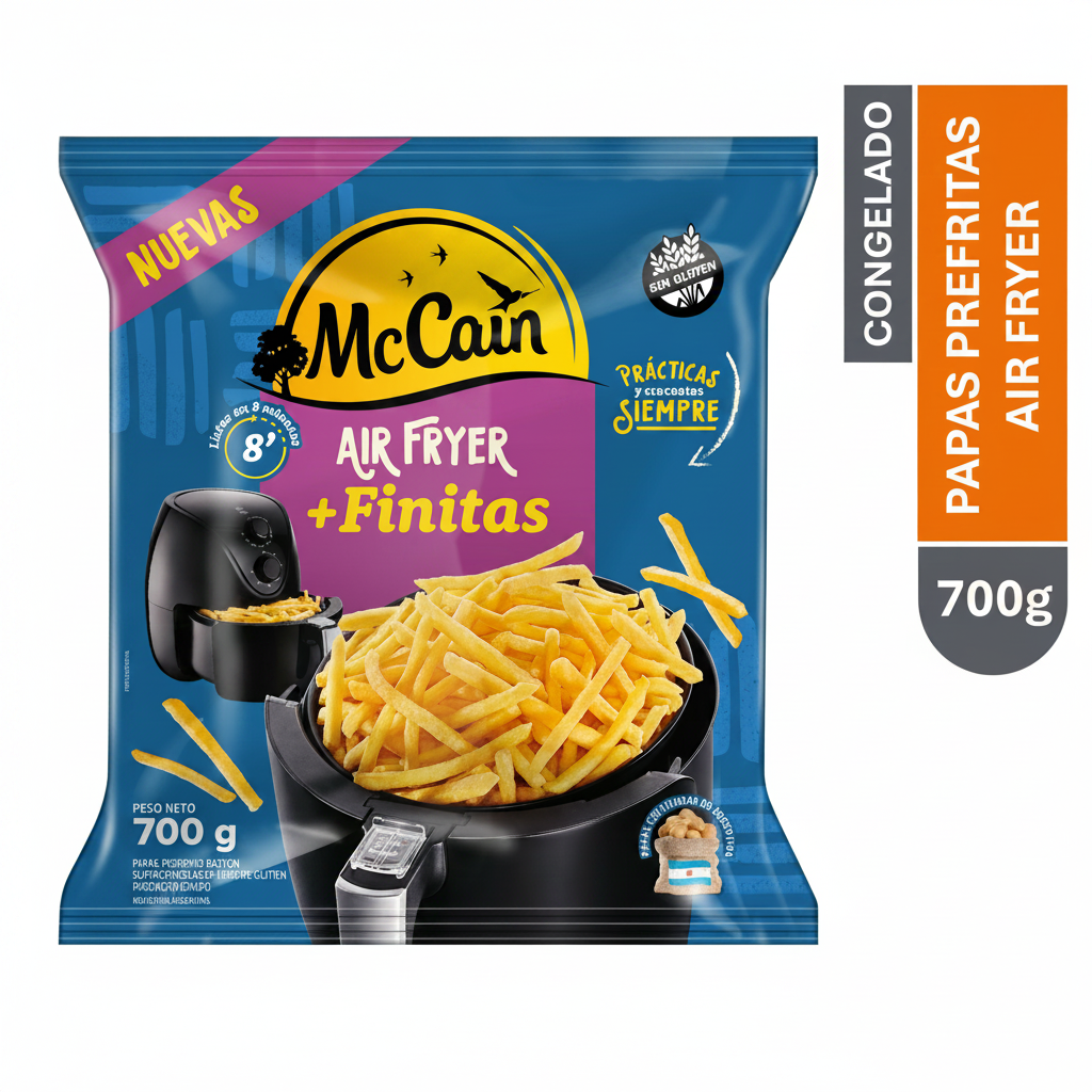 Papas Air Fryer Corte Fino McCain 700 g