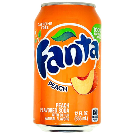 Bebidas Durazno Lata Fanta 12 x 355 ml