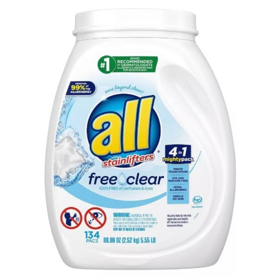 Detergente en Cápsulas 4-en-1 ALL 134 un