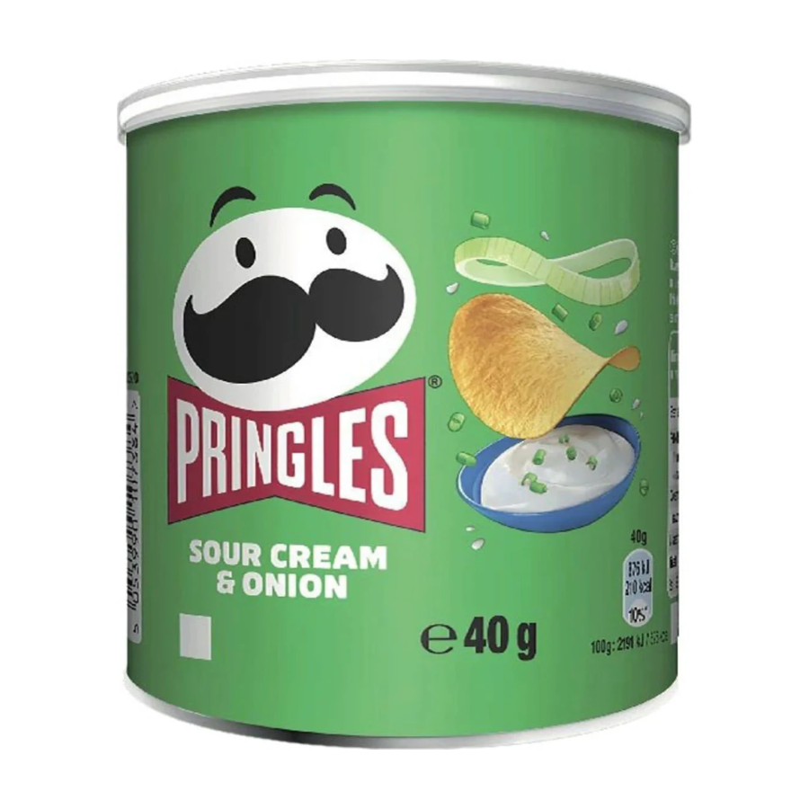 Papas Fritas Cebolla y Crema Acida Pringles 40 g