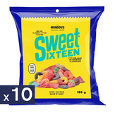 Gomitas Dulces y Acidas Sweet Sixteen Mondoux 10 x 185 g