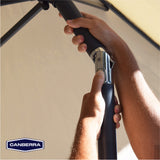 Set Quitasol 2,7m x 2,7m con Base de Cemento Canberra