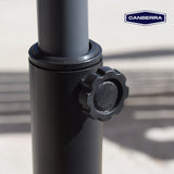 Set Quitasol 2,7m x 2,7m con Base de Cemento Canberra