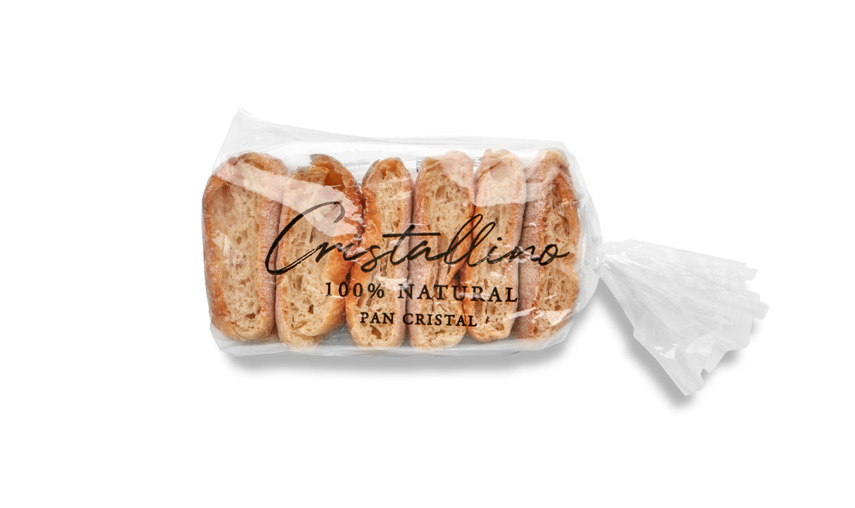 Pan Cristalino 100% natural 6 un