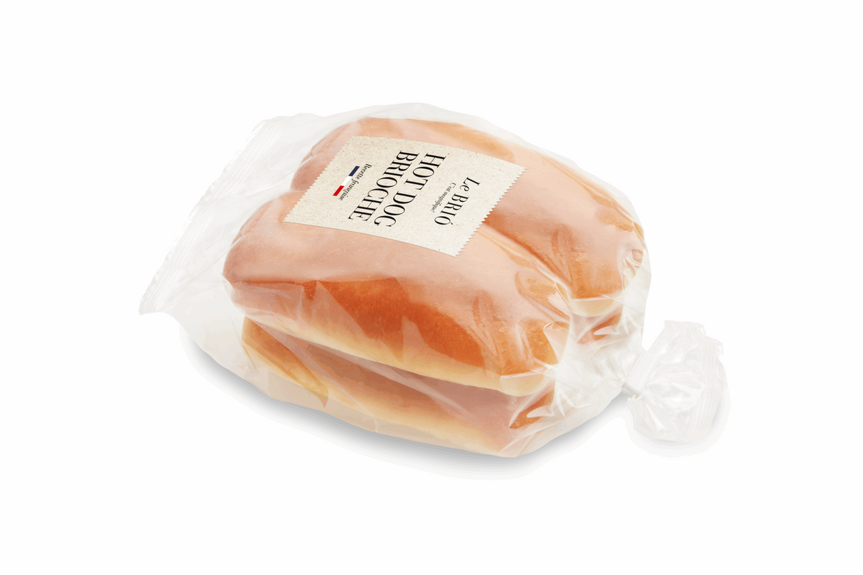 Pan de Hot Dog Brioche Le Brió 4 un