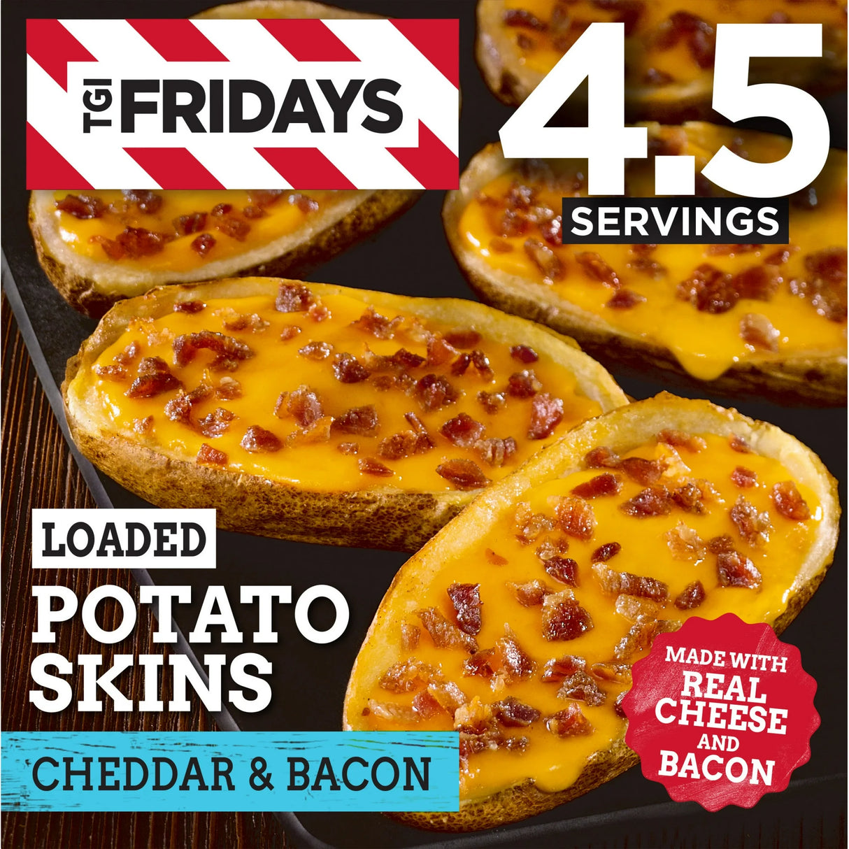 Papas Tocino y Cheddar TGI Fridays 383 g