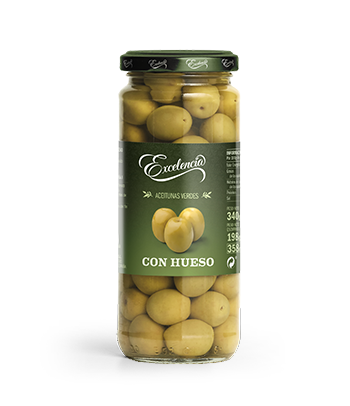 Aceitunas Verdes Entera Excelencia 198 g