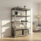 Rack 5 Repisas 120x60x183 cm Silver