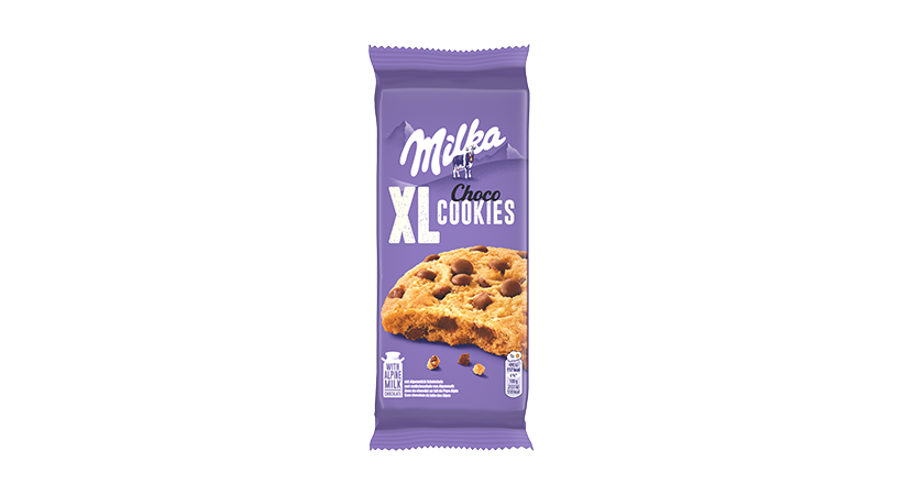 Galletas XL con Chocolate Milka 184 g