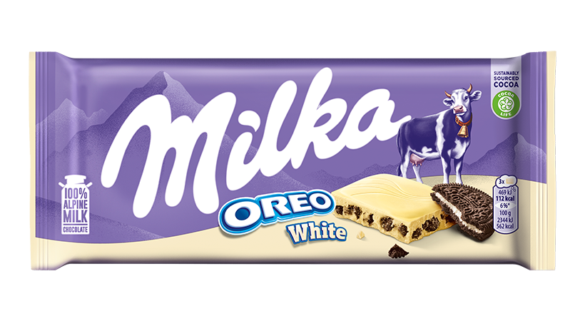 Chocolate Blanco Oreo Milka 100 g