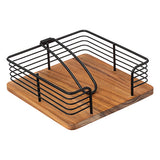 Servilletero Acacia con Stopper 5five 1 un