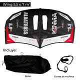 Set Wing Foil Negro 7m2