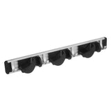 Soporte Deslizante 3 Espacios 4 Colgadores Aluminio 5Five 1 un