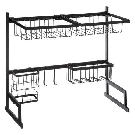 Organizador Cocina Metal Black 58 x 30 x 51 cm 5five 1 un