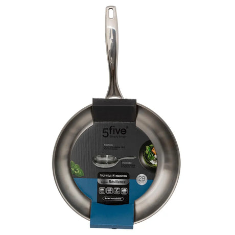 Sartén Acero Inoxidable Résilience 28Cm 5Five 1 un
