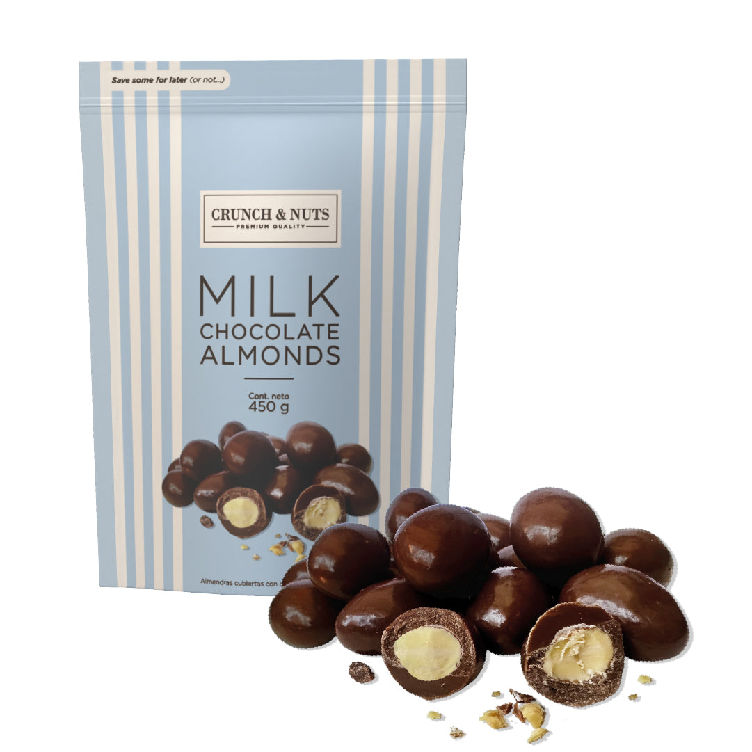 Almendras Bañadas en Chocolate Crunch & Nuts 450 g
