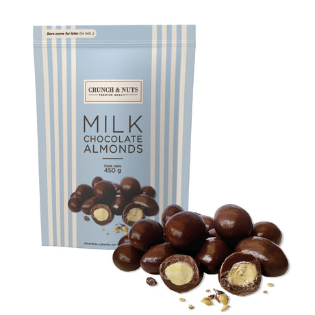 Almendras Bañadas en Chocolate Crunch & Nuts 450 g