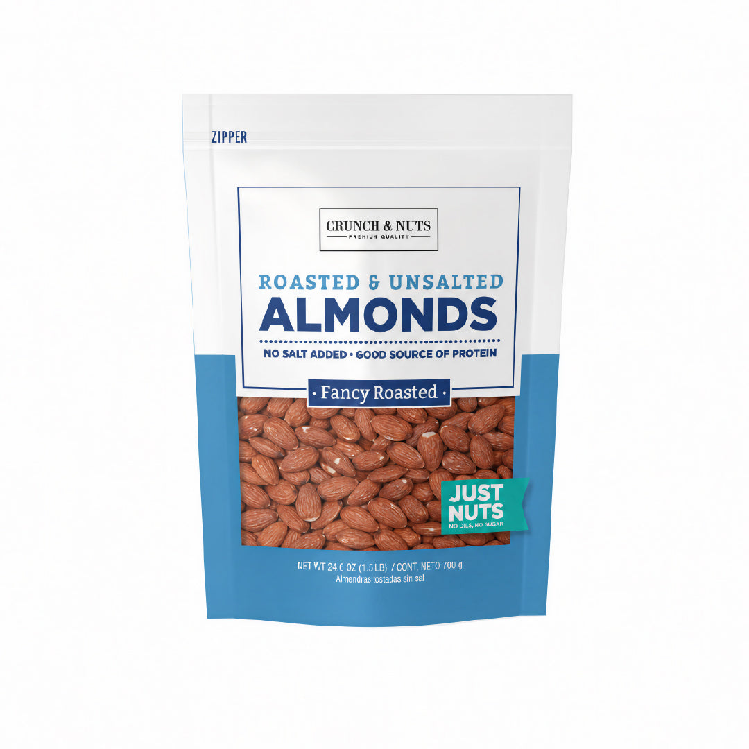 Almendra Tostada Sin Sal Crunch & Nuts 700 g