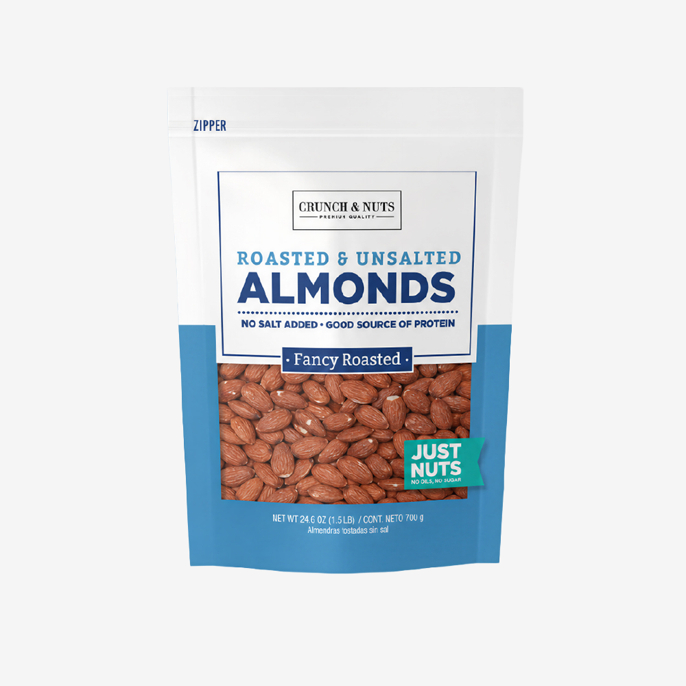 Almendra Tostada Sin Sal Crunch & Nuts 700 g