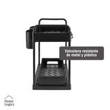 Organizador Multiusos 2 Niveles Rack Deslizante Home Logics 1 un