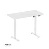 Escritorio Altura Regulable Serie Essential 120 x 60 cm Blanco Assen 1 un