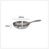 Sartén Acero Inoxidable Résilience 24Cm 5Five 1 un