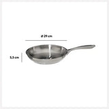 Sartén Acero Inoxidable Résilience 28Cm 5Five 1 un