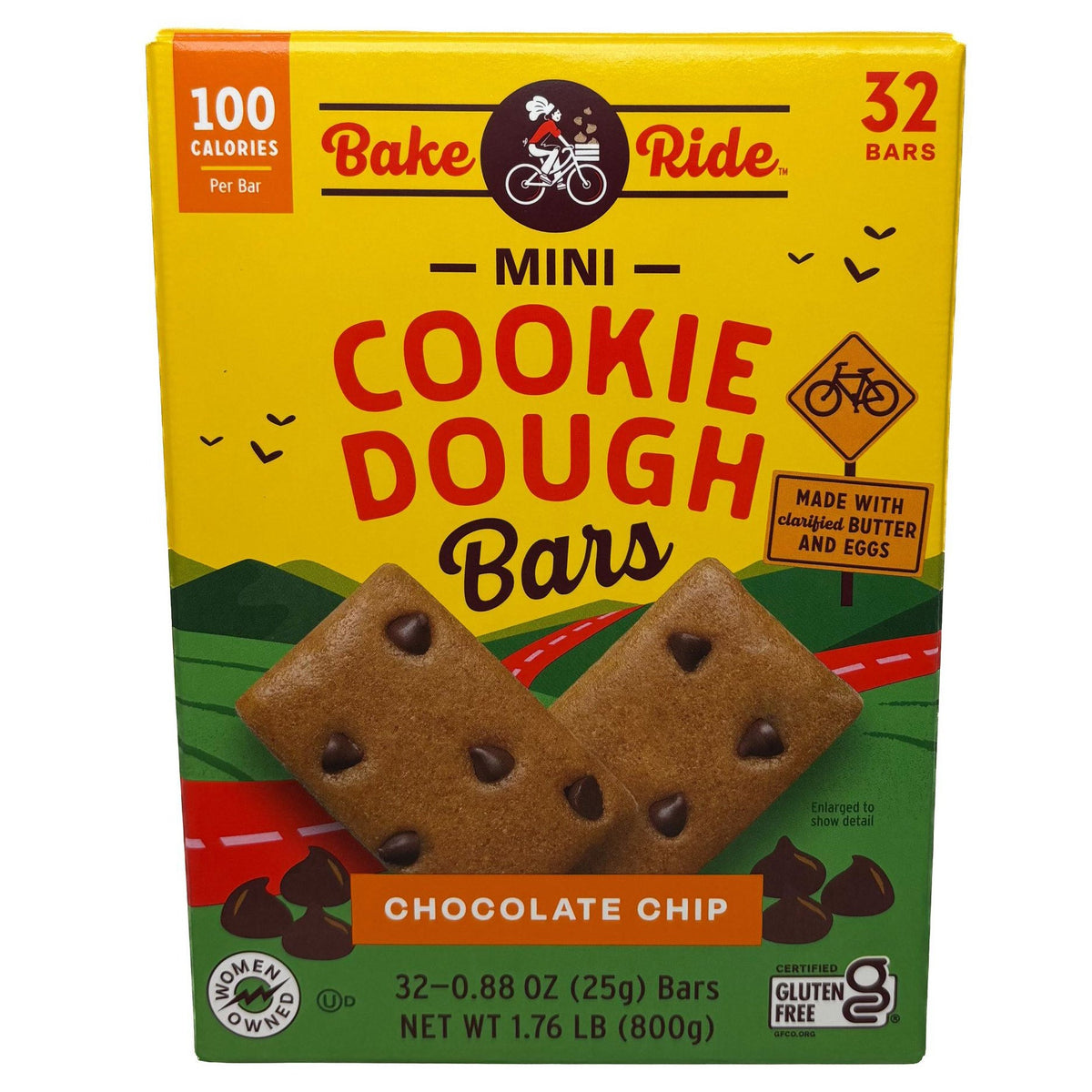 Barritas Mini Cookie Dough Bake Ride 32 x 24 g