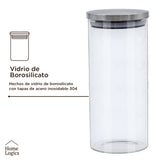 Set 5 Contenedores Herméticos Almacenamiento Home Logics 1 un