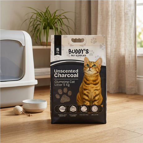 Arena Sanitaria para Gatos Sin olor 5 kg Buddy´s Pet Supplies 1 un