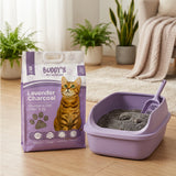 Arena Sanitaria para Gatos Lavanda 5 kg Buddy´s Pet Supplies 1 un