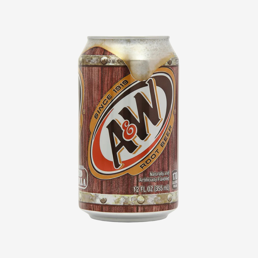 Bebida Cerveza de Raíz Lata A&W 355 ml