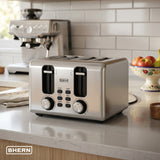 Tostador Eléctrico Acero Inoxidable 4 Bhern